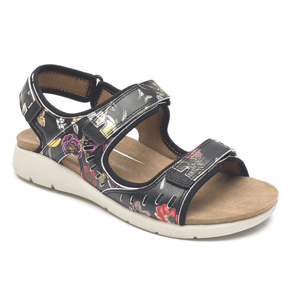 Sandálias Rockport Mulher Multicoloridas - Eileen Comfort - 54689QNLB